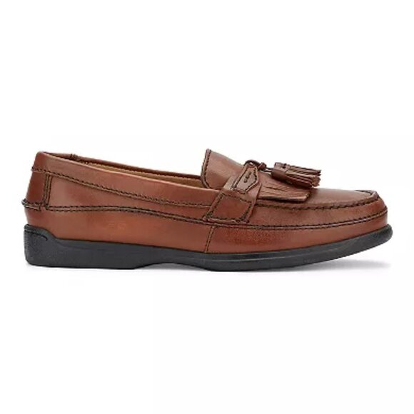 Dockers Sinclair Leather Dress Casual Tassel Loafer Shoes, Antique Brown, 8.5 main image 7